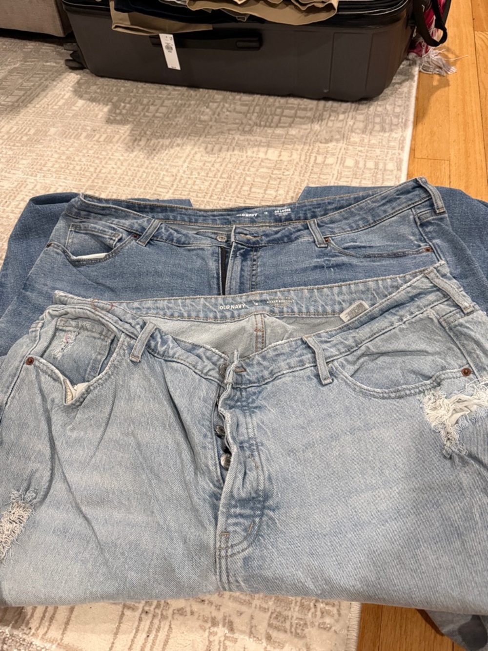 Old Navy Light Blue Denim Jeans Set